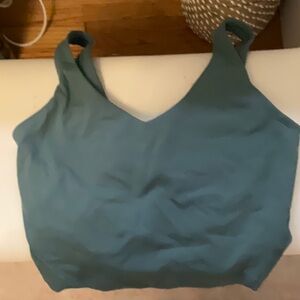 Teal Sleeveless Women's Top